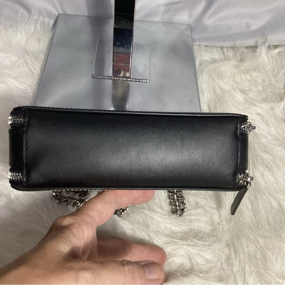 SOLD………Kate Spade Frosty Penguin Double Zip Leather Convertible Shoulder - Picture 10 of 13